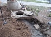 Luka nad Jihlavou, výstavba splaškové kanalizace