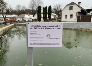 Odbahnění a oprava vodní nádrže p.č. 542/5 v k.ú. Buková u Třešti