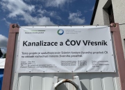 Kanalizace a ČOV Vřesník